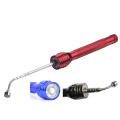 6 LED Magnetic Pick up Tools Flashlight Telescopic Magnet Torch